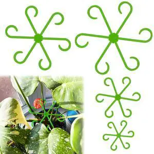 4Pcs Plant Stem Supports,Climbing Houseplant Stakes Holders Reusable Trellis Hook for Indoor Outdoor Plants Flowers Growth,4 Sizes 4Pcs Plant Stem Supports,Climbing Houseplant Stakes Holders Reusable Trellis Hook for Indoor Outdoor Plants Flowers Growth,4 Sizes