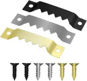 Large Sawtooth Picture Frame Hangers with Screws - 30 Pack, Supports 50 Ibs, Picture Hanging Hooks for Hanging Photo Frames Canvas Artwork Paintings Large Sawtooth Picture Frame Hangers with Screws - 30 Pack, Supports 50 Ibs, Picture Hanging Hooks for Hanging Photo Frames Canvas Artwork Paintings