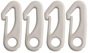 4 PCS Flag Pole Clip Snap Hooks Nylon Flagpole Attachment Hardware - to Attach Flag to Flagpole with Rope 4 PCS Flag Pole Clip Snap Hooks Nylon Flagpole Attachment Hardware - to Attach Flag to Flagpole with Rope