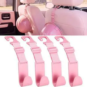 4 Pcs Hard Hat Hook for Truck Adjustable Holder, Classic, Pink 4 Pcs Hard Hat Hook for Truck Adjustable Holder, Classic, Pink