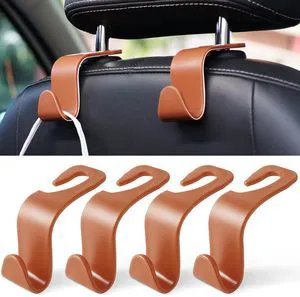Car Seat Headrest Hook, Auto Seat Hook Hangers Organizer Interior Accessories for Purse Coats Umbrellas Grocery Bags Handbag, 4-Pack - Blown Car Seat Headrest Hook, Auto Seat Hook Hangers Organizer Interior Accessories for Purse Coats Umbrellas Grocery Bags Handbag, 4-Pack - Blown