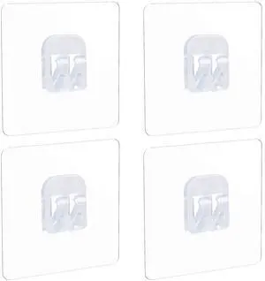 Corner Shower Caddy Adhesive Sticker Hooks for Shower Caddy 4 Pcs | Basket Bathroom Shelf Compatible with KINCMAXSMARTAKE, JOMARTO, Flowmist, Nieifi, HapiRm, Odesign, Lovelers Corner Shower Caddy Adhesive Sticker Hooks for Shower Caddy 4 Pcs | Basket Bathroom Shelf Compatible with KINCMAXSMARTAKE, JOMARTO, Flowmist, Nieifi, HapiRm, Odesign, Lovelers
