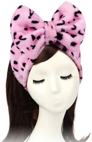 Women Fashion Lovely Soft Carol Fleece Bowknot Bow Makeup Cosmetic Shower Elastic Hair Band Hairlace Headband (Pink) Women Fashion Lovely Soft Carol Fleece Bowknot Bow Makeup Cosmetic Shower Elastic Hair Band Hairlace Headband (Pink)