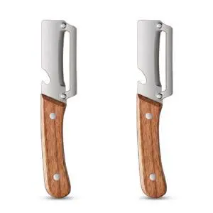 2PCS Multifunctional Vegetable Peeler, Vegetable Cutter Peeler Zero Snag Wooden Kitchen Tool for Efficient Food Preparation, Peelers For Kitchen and Peeler Knife Set 2PCS Multifunctional Vegetable Peeler, Vegetable Cutter Peeler Zero Snag Wooden Kitchen Tool for Efficient Food Preparation, Peelers For Kitchen and Peeler Knife Set