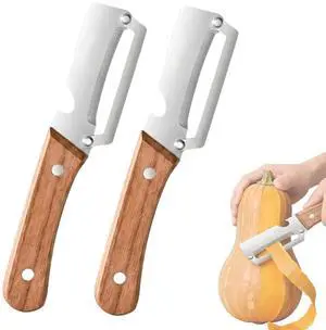2Pcs Vegetable Peeler, Multifunctional Vegetable Peeler, Suitable for Kitchen Prep, Pumpkin Papaya Peeling 2Pcs Vegetable Peeler, Multifunctional Vegetable Peeler, Suitable for Kitchen Prep, Pumpkin Papaya Peeling