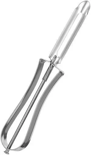 1 Pcs Stainless Steel Vegetable Peeler, Swivel Blade Ergonomic Handle 1 Pcs Stainless Steel Vegetable Peeler, Swivel Blade Ergonomic Handle