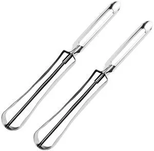 Vegetable Peeler Stainless Steel | For Potatoes, Carrots, Apples; 2Pcs Ergonomic Non-Slip Handle, Dishwasher Safe, Rust-Resistant Kitchen Tool Vegetable Peeler Stainless Steel | For Potatoes, Carrots, Apples; 2Pcs Ergonomic Non-Slip Handle, Dishwasher Safe, Rust-Resistant Kitchen Tool