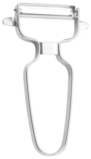 Classic Swiss Peeler, Carbon Steel Blade, Stainless Steel Handle Classic Swiss Peeler, Carbon Steel Blade, Stainless Steel Handle