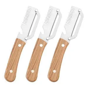 3 Pcs Multifunctional Vegetable Peeler, 3-in-1 Stainless Steel Peeler for Kitchen, Fruit Vegetable Julienne Shredder Tool and Bottle Opener, Easy to Hold 3 Pcs Multifunctional Vegetable Peeler, 3-in-1 Stainless Steel Peeler for Kitchen, Fruit Vegetable Julienne Shredder Tool and Bottle Opener, Easy to Hold