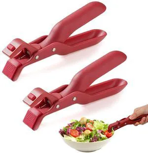 2 Pcs Multi-Function Anti-Scald Bowl Clip,Hot Plate Gripper,Silicone Anti Hot Plate Holder,Anti Scald Bowl Holder Clip,Plate Gripper,Bowl Holder For Air Fryer, Food Steamer, Oven, Microwave(2 Pcs Red) 2 Pcs Multi-Function Anti-Scald Bowl Clip,Hot Plate Gripper,Silicone Anti Hot Plate Holder,Anti Scald Bowl Holder Clip,Plate Gripper,Bowl Holder For Air Fryer, Food Steamer, Oven, Microwave(2 Pcs Red)