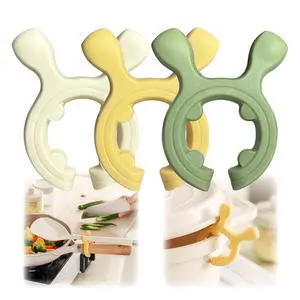 Multifunction Silicone Pot Handle Spatula Rack,3 Pack Spatula Holder,Non-Slip Spoon Holder for Pot,Drip-Free Kitchen Gadgets,Steam Releaser,Utensil Anti Scalding Pot Clip for Cooking Accessories Multifunction Silicone Pot Handle Spatula Rack,3 Pack Spatula Holder,Non-Slip Spoon Holder for Pot,Drip-Free Kitchen Gadgets,Steam Releaser,Utensil Anti Scalding Pot Clip for Cooking Accessories