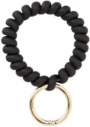 Black Stretchable Wristband Keychain, Inner Diameter 1.65" Durable Waterproof Wrist Key Holder with Adjustable Wristlet Strap - Ideal for Gym, Swimming, Sauna, Running, and Outdoor ActivitiesUnisex Black Stretchable Wristband Keychain, Inner Diameter 1.65" Durable Waterproof Wrist Key Holder with Adjustable Wristlet Strap - Ideal for Gym, Swimming, Sauna, Running, and Outdoor ActivitiesUnisex