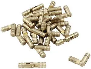 Barrel Hinges, 4x20mm Brass Hidden Hinges, 25 Pcs | Invisible Hinge, Small Concealed Hinges, For Crafts, Wooden Box, Jewelry Box, Cabinet Door Barrel Hinges, 4x20mm Brass Hidden Hinges, 25 Pcs | Invisible Hinge, Small Concealed Hinges, For Crafts, Wooden Box, Jewelry Box, Cabinet Door