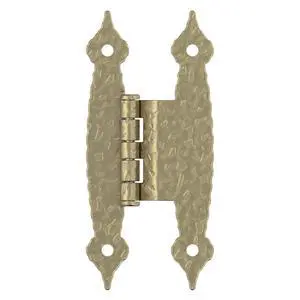 1 Pair 3/8" Offset Golden Champagne Non-Self-Closing Cabinet Hinge | Steel Cabinet Butterfly Hinge for Kitchen, Bathroom and Furniture Doors, 3/8" (10mm) Offset, Non-Self Closing, Face Mount 1 Pair 3/8" Offset Golden Champagne Non-Self-Closing Cabinet Hinge | Steel Cabinet Butterfly Hinge for Kitchen, Bathroom and Furniture Doors, 3/8" (10mm) Offset, Non-Self Closing, Face Mount