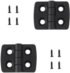 2PCS Plastic Hinge 40mmx30mm, Electrical Cabinet Hinge, Black Nylon Door Hinges with Screws 2PCS Plastic Hinge 40mmx30mm, Electrical Cabinet Hinge, Black Nylon Door Hinges with Screws