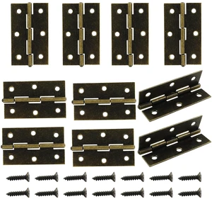 10Pcs Oil Rubbed Bronze Door Hinges, 2.5 Inch | Iron Front Door Hinge, 6 Hole, Closet Exterior Door Hinges Heavy Duty, Antique Bronze Butt Hinge 10Pcs Oil Rubbed Bronze Door Hinges, 2.5 Inch | Iron Front Door Hinge, 6 Hole, Closet Exterior Door Hinges Heavy Duty, Antique Bronze Butt Hinge