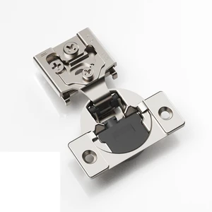 Soft Close Cabinet Hinges 2 Pack, 1-1/4 inch Overlay, Concealed Hinge for Kitchen & Bath Doors, Hidden Hinge, Adjustable, Brushed Nickel Finish Soft Close Cabinet Hinges 2 Pack, 1-1/4 inch Overlay, Concealed Hinge for Kitchen & Bath Doors, Hidden Hinge, Adjustable, Brushed Nickel Finish