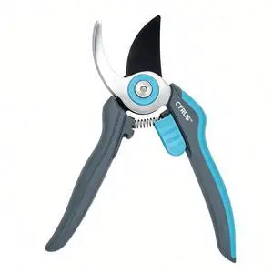 8.1" SK5 Carbon Steel Bypass Pruners Safety Lock Anti-Stick Garden Shears | Anti-Stick Rust Resistant Blades, Soft Ergonomic Grips, Perfect For Flower Cutting, Shrub And Houseplant Maintenance 8.1" SK5 Carbon Steel Bypass Pruners Safety Lock Anti-Stick Garden Shears | Anti-Stick Rust Resistant Blades, Soft Ergonomic Grips, Perfect For Flower Cutting, Shrub And Houseplant Maintenance
