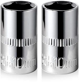 2-Pc 10mm Shallow Sockets, 6-Point, 1/4-Inch Drive - Heavy Duty & Affordable Chrome Vanadium Steel, Fits Snap-on, Craftsman, DeWalt - Metric Standard Socket for Auto Repair, DIY & More 2-Pc 10mm Shallow Sockets, 6-Point, 1/4-Inch Drive - Heavy Duty & Affordable Chrome Vanadium Steel, Fits Snap-on, Craftsman, DeWalt - Metric Standard Socket for Auto Repair, DIY & More