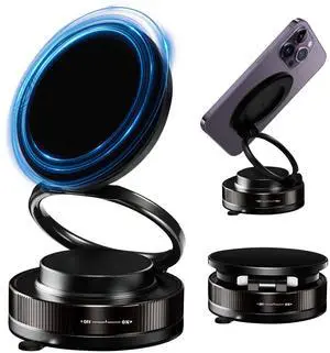 Adjustable Car Phone Mount, Suction Cup Magnetic Windshield Dashboard Phone Holder, Strong Magnets Foldable Cell Phone Mount Hands Free Car Phone Holder for All Smartphones Adjustable Car Phone Mount, Suction Cup Magnetic Windshield Dashboard Phone Holder, Strong Magnets Foldable Cell Phone Mount Hands Free Car Phone Holder for All Smartphones