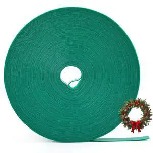 Garland Ties|Plant Ties|Adjustable Decoration Ties for Plant, Light, Stair, Banister, Tree &Wreaths|Durable &Easy to Use|50ft Roll Cut to Custom Length|Holiday Décor Hanger for DIY Decorating Garland Ties|Plant Ties|Adjustable Decoration Ties for Plant, Light, Stair, Banister, Tree &Wreaths|Durable &Easy to Use|50ft Roll Cut to Custom Length|Holiday Décor Hanger for DIY Decorating