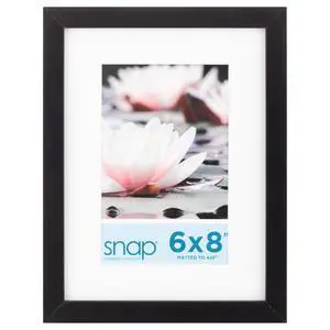 6"x8" Wall Mount Mat Picture - Perfect for Showcasing Memories in Style - Versatile and Durable Design for Home or Office Décor - Rectangular Black TableTop - Single Picture Frame 6"x8" Wall Mount Mat Picture - Perfect for Showcasing Memories in Style - Versatile and Durable Design for Home or Office Décor - Rectangular Black TableTop - Single Picture Frame
