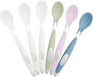 Designed to Nourish Soft-Tip Toddler Feeding Spoons, 6-Pack Designed to Nourish Soft-Tip Toddler Feeding Spoons, 6-Pack