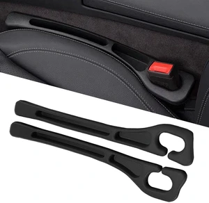 Tesdluy Car Seat Gap Filler Set of 2, Multifunctional Seat Side Gap Seam Filler Organizer with Phone Holder, Universal Fit Fill The Gap Between Seat & Console for Car, SUV, Truck Tesdluy Car Seat Gap Filler Set of 2, Multifunctional Seat Side Gap Seam Filler Organizer with Phone Holder, Universal Fit Fill The Gap Between Seat & Console for Car, SUV, Truck