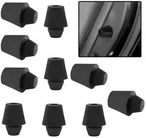 ZIMISI Car Door Bumper Shock Absorbers, 0.7" x 0.5" Rubber Door Slam Stopper, Front Rear Door Shock Absorber Soundproof Protector Buffer Pads, Car Bumper Protection Accessories for Most Cars (10PCS) ZIMISI Car Door Bumper Shock Absorbers, 0.7" x 0.5" Rubber Door Slam Stopper, Front Rear Door Shock Absorber Soundproof Protector Buffer Pads, Car Bumper Protection Accessories for Most Cars (10PCS)