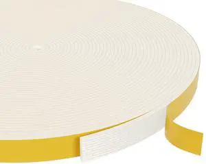 Egofix Weather Stripping Door Seal Strip,White Weatherproof Foam Tape Insulation for Sliding Door, Front Door Frame, Windows (1/2 in x 1/8 in x 32.8Ft) Egofix Weather Stripping Door Seal Strip,White Weatherproof Foam Tape Insulation for Sliding Door, Front Door Frame, Windows (1/2 in x 1/8 in x 32.8Ft)