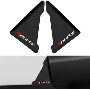 VCYOPN 2 PCS Car Door Protector, Anti-Collision Sports Auto Front Door Corner Protector Sticker, Waterproof Scratch Guard Door Corner Decorations for Most Cars SUVs Trucks VCYOPN 2 PCS Car Door Protector, Anti-Collision Sports Auto Front Door Corner Protector Sticker, Waterproof Scratch Guard Door Corner Decorations for Most Cars SUVs Trucks