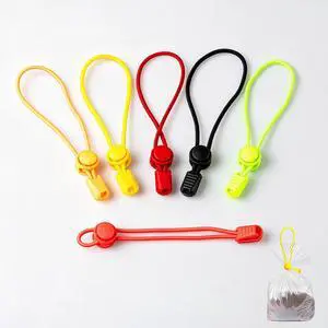 6Pcs Adjustable Elastic Clay Bag Ties with Push-Button Lock, Reusable Color-Coded Straps for Sealing Pottery Clay Bags, Food Bags, and Organizing Cords (6 Colors) 6Pcs Adjustable Elastic Clay Bag Ties with Push-Button Lock, Reusable Color-Coded Straps for Sealing Pottery Clay Bags, Food Bags, and Organizing Cords (6 Colors)