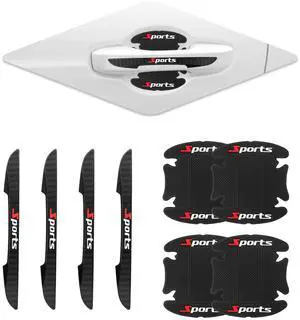 8PCS Car Door Protectors Kit with 4 Auto Knob Protectors&4 Bowl Sticker | Stylish Sports Car Door Handle Scratch Protector,Automotive Exterior Accessories for Most Vehicles 8PCS Car Door Protectors Kit with 4 Auto Knob Protectors&4 Bowl Sticker | Stylish Sports Car Door Handle Scratch Protector,Automotive Exterior Accessories for Most Vehicles