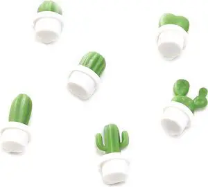 6Pcs White Fridge Magnets, Cute Cactus Sticker Magnet Stickers, Whiteboard Magnet Decorative Locker Fridge Stickers for Home Kitchen Office Use Refrigerator Magnets 6Pcs White Fridge Magnets, Cute Cactus Sticker Magnet Stickers, Whiteboard Magnet Decorative Locker Fridge Stickers for Home Kitchen Office Use Refrigerator Magnets