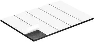 OUZRETUCU Magnetic Strips with Adhesive Backing,5 Pack Strong Self Sticky Back Magnet Tapes - 3" x 0.79" (75 x 20 x 2 mm), Flexible Durable Stick on Magnets for Fridge, DIY, Crafts, Teacher, Photo OUZRETUCU Magnetic Strips with Adhesive Backing,5 Pack Strong Self Sticky Back Magnet Tapes - 3" x 0.79" (75 x 20 x 2 mm), Flexible Durable Stick on Magnets for Fridge, DIY, Crafts, Teacher, Photo