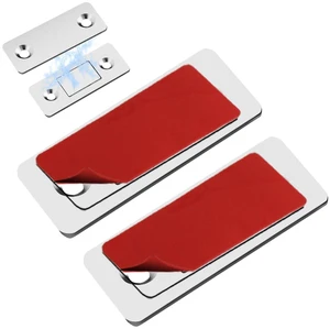 Quiet Magnetic Door Catch, Using Noise Free, Magnetic Cabinet Door Catch Quiet, Quiet Magnetic Catch for Sliding Door, Punch-Free, Invisible Anti-Collision Door (2 Sets) Quiet Magnetic Door Catch, Using Noise Free, Magnetic Cabinet Door Catch Quiet, Quiet Magnetic Catch for Sliding Door, Punch-Free, Invisible Anti-Collision Door (2 Sets)