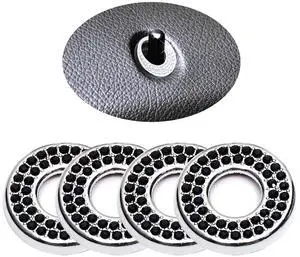 1 Pack 4 Pcs Bling Car Inner Door Lock Covers, Car Bling Accessories For Women Rhinestone, Rhinestones Pull Rod Bolt Decoration Covers Compatible With Mercedes-Benz A,B,C,D,E Class, Gla ,Glc (Black) 1 Pack 4 Pcs Bling Car Inner Door Lock Covers, Car Bling Accessories For Women Rhinestone, Rhinestones Pull Rod Bolt Decoration Covers Compatible With Mercedes-Benz A,B,C,D,E Class, Gla ,Glc (Black)
