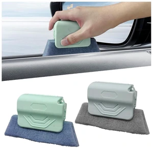 Deaelf 2PCS Magic Window Track Cleaner (Green&Gray) | Hand-held Window Groove Cleaning Brush, Vehicle Clean Tool Accessory for Sliding Door, Sill, Tile Lines, Shutter, Car Vents Deaelf 2PCS Magic Window Track Cleaner (Green&Gray) | Hand-held Window Groove Cleaning Brush, Vehicle Clean Tool Accessory for Sliding Door, Sill, Tile Lines, Shutter, Car Vents