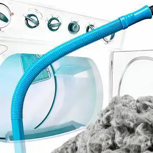 Dryer Vent Cleaner Kit with Flexible Vacuum Hose Universal Lint Removal Tool for Home Maintenance, Suitable for most Vaccum Cleaners Dryer Vent Cleaner Kit with Flexible Vacuum Hose Universal Lint Removal Tool for Home Maintenance, Suitable for most Vaccum Cleaners