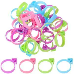 40Pcs Piping Bag Clips, Reusable Pastry Bag Ties Silicone Icing Bag Ties Decoration Bags Clips for Cookies Cupcakes Pastry Baking Supplies (4 Colors) 40Pcs Piping Bag Clips, Reusable Pastry Bag Ties Silicone Icing Bag Ties Decoration Bags Clips for Cookies Cupcakes Pastry Baking Supplies (4 Colors)