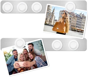 ZDZBLX Magnetic Board 2-Pack, Frameless Memo Bulletin Board Bar for Wall | Adhesive Backing Metal Magnet Board Strips for Office, Home, Kitchen | Includes 7 Strong White Magnet | Metal Magnetic Strips ZDZBLX Magnetic Board 2-Pack, Frameless Memo Bulletin Board Bar for Wall | Adhesive Backing Metal Magnet Board Strips for Office, Home, Kitchen | Includes 7 Strong White Magnet | Metal Magnetic Strips