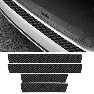 GAOLAOSY Car Door Sill Protector, Self-Adhesive Auto Door Edge Guard, 4PCS | Anti-Scratch Carbon Fiber Car Door Threshold Protection Sticker, Waterproof Auto Interior Decoration Accessories GAOLAOSY Car Door Sill Protector, Self-Adhesive Auto Door Edge Guard, 4PCS | Anti-Scratch Carbon Fiber Car Door Threshold Protection Sticker, Waterproof Auto Interior Decoration Accessories