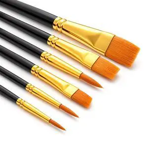 Paint Brush Set for Watercolor, Rock Face Painting, Versatile Brushes | Acrylic, Oil, Artist Craft Supplies, for Adults Paint Brush Set for Watercolor, Rock Face Painting, Versatile Brushes | Acrylic, Oil, Artist Craft Supplies, for Adults
