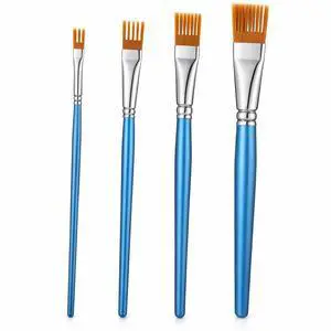 4PCS Comb Artist Brush, Professional Grainer Brushes Acrylic Paint Brushes, Paint Brush Comb for Acrylic Painting, Oil, and Watercolor 4PCS Comb Artist Brush, Professional Grainer Brushes Acrylic Paint Brushes, Paint Brush Comb for Acrylic Painting, Oil, and Watercolor