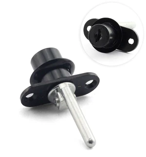 JCBIZ 1PC 16mm Cylinder Plunger Lock for Drawer Cabinet Desk Table Office Table Front Activity Linkage Associated Lock 1 Lock 3 Drawers Security DIY Furniture Hardware Black JCBIZ 1PC 16mm Cylinder Plunger Lock for Drawer Cabinet Desk Table Office Table Front Activity Linkage Associated Lock 1 Lock 3 Drawers Security DIY Furniture Hardware Black