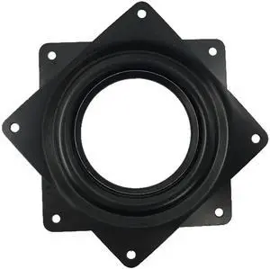 4" Black Lazy Susan Turntable 300-lb Steel Ball Bearing Rotating Tray Strong Sturdy Table Cabinet Low Profile for 360 Chair and Door, Kitchen, Craft Project, Makeup Holder, Monitor(1Pack) 4" Black Lazy Susan Turntable 300-lb Steel Ball Bearing Rotating Tray Strong Sturdy Table Cabinet Low Profile for 360 Chair and Door, Kitchen, Craft Project, Makeup Holder, Monitor(1Pack)