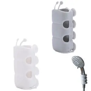 2 Pack Handheld Shower Head Holder Suction Cup Shower Head Bracket Shower Accessories 2 Pack Handheld Shower Head Holder Suction Cup Shower Head Bracket Shower Accessories