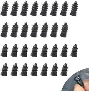 30 PCS Tire Repair Rubber Nail Kit, Vacuum Tire Screw Plug Repair Kit, Fast Self-Service Tool, Universal for Car Motorcycle Truck Tractor 30 PCS Tire Repair Rubber Nail Kit, Vacuum Tire Screw Plug Repair Kit, Fast Self-Service Tool, Universal for Car Motorcycle Truck Tractor
