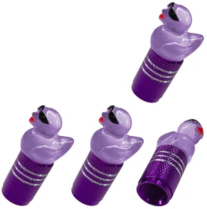 4PCS Cute Sunglasses Duck Car Tire Valve Stem Caps, Glow in Dark Tire Pressure Cover, Dustproof Wheel Air Cap, Funny Duck Vehicle Decorations Accessory for SUV, Truck, Motorcycle (Purple) 4PCS Cute Sunglasses Duck Car Tire Valve Stem Caps, Glow in Dark Tire Pressure Cover, Dustproof Wheel Air Cap, Funny Duck Vehicle Decorations Accessory for SUV, Truck, Motorcycle (Purple)