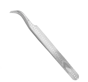 Women's Butterfly Eyelash Extension Tweezers Silver Tone 1 Pc Women's Butterfly Eyelash Extension Tweezers Silver Tone 1 Pc